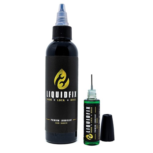Door lock hinge lubricant 4 - lock, &