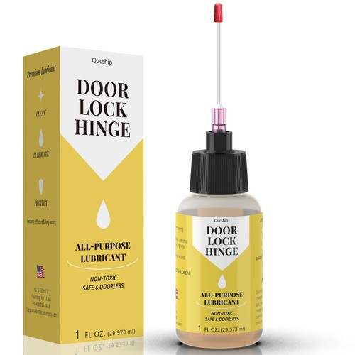 Door hinge lubricant - hinge,