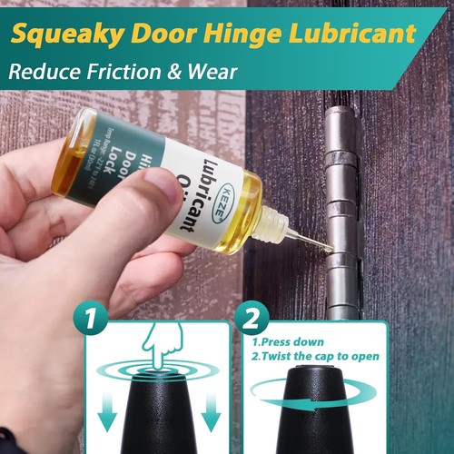 Door hinge lubricant squeaky - hinge,