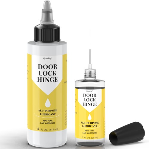 Door hinge lubricant kit - hinge,